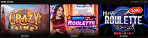 wildhub casino game shows